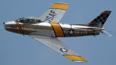 Photo ID 113852 by Steve Homewood. Private Private North American F 86F Sabre, NX188RL