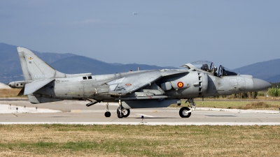 Photo ID 114097 by Tony Osborne - Opensky Imagery. Spain Navy McDonnell Douglas EAV 8B Harrier II, VA 1B 25