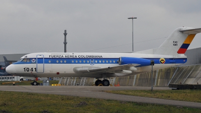 Photo ID 114853 by frank van de waardenburg. Colombia Air Force Fokker F 28 3000C Fellowship, FAC1041