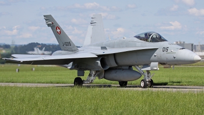 Photo ID 115314 by Andreas Weber. Switzerland Air Force McDonnell Douglas F A 18C Hornet, J 5015