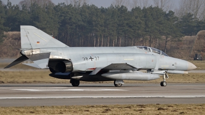 Photo ID 116453 by Niels Roman / VORTEX-images. Germany Air Force McDonnell Douglas F 4F Phantom II, 38 37