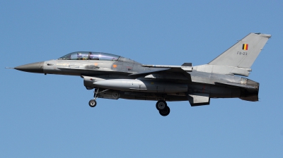 Photo ID 118220 by kristof stuer. Belgium Air Force General Dynamics F 16BM Fighting Falcon, FB 23