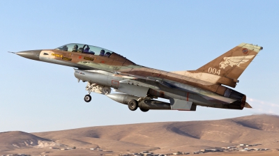 Photo ID 118320 by Andreas Zeitler - Flying-Wings. Israel Air Force General Dynamics F 16B Fighting Falcon, 004