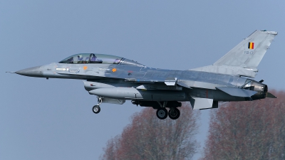 Photo ID 118345 by Rainer Mueller. Belgium Air Force General Dynamics F 16BM Fighting Falcon, FB 17