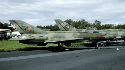 Photo ID 120781 by Joop de Groot. East Germany Air Force Mikoyan Gurevich MiG 21F 13, 645