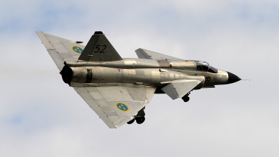 Photo ID 122416 by Volker Warmbrunn. Private Swedish Air Force Historic Flight Saab AJS37 Viggen, SE DXN