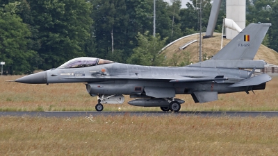 Photo ID 123129 by Niels Roman / VORTEX-images. Belgium Air Force General Dynamics F 16AM Fighting Falcon, FA 129