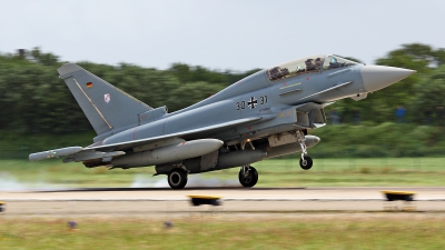Photo ID 123191 by Jens Hameister. Germany Air Force Eurofighter EF 2000 Typhoon T, 30 31