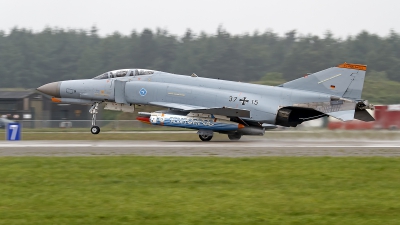 Photo ID 123387 by Niels Roman / VORTEX-images. Germany Air Force McDonnell Douglas F 4F Phantom II, 37 15