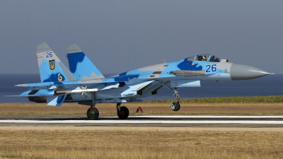 Photo ID 123287 by Chris Lofting. Ukraine Air Force Sukhoi Su 27S,  