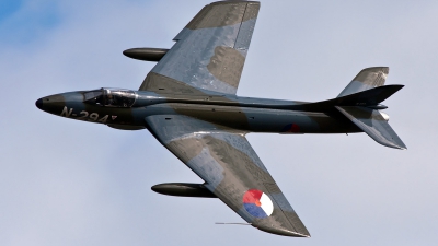 Photo ID 123337 by Robin Coenders / VORTEX-images. Private DHHF Dutch Hawker Hunter Foundation Hawker Hunter F6A, G KAXF