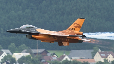 Photo ID 123980 by Thomas Ziegler - Aviation-Media. Netherlands Air Force General Dynamics F 16AM Fighting Falcon, J 015