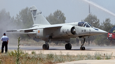 Photo ID 123527 by Javier Bozzino Barbudo. Spain Air Force Dassault Mirage F1M, C 14 67