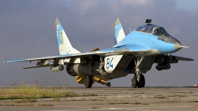 Photo ID 123923 by Chris Lofting. Ukraine Air Force Mikoyan Gurevich MiG 29UB 9 51,  