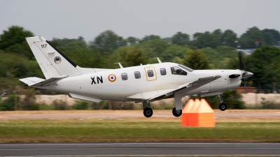 Photo ID 124478 by Jan Eenling. France Air Force Socata TBM 700A, 117