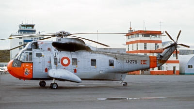 Photo ID 124897 by Baldur Sveinsson. Denmark Air Force Sikorsky S 61A 1 Sea King, U 275