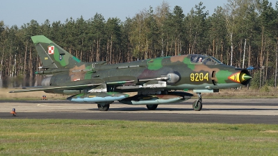 Photo ID 16300 by E de Wissel. Poland Air Force Sukhoi Su 22M4 Fitter K, 9204