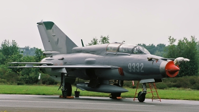 Photo ID 125942 by Jan Eenling. Czech Republic Air Force Mikoyan Gurevich MiG 21UM, 9332
