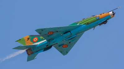 Photo ID 125850 by Gyula Rácz. Romania Air Force Mikoyan Gurevich MiG 21UM Lancer B, 176