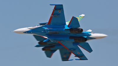 Photo ID 125965 by Lars Kitschke. Russia Air Force Sukhoi Su 27UB, 20 BLUE
