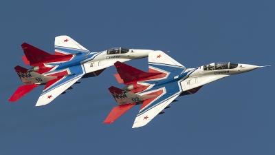 Photo ID 126203 by Thomas Ziegler - Aviation-Media. Russia Air Force Mikoyan Gurevich MiG 29UB 9 51,  