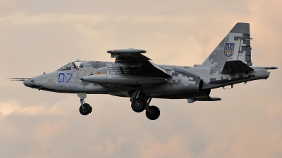 Photo ID 127330 by Roman Mr.MiG. Ukraine Air Force Sukhoi Su 25M1,  