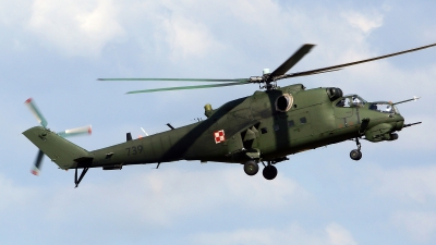 Photo ID 127611 by Lukas Kinneswenger. Poland Army Mil Mi 35 Mi 24V, 739