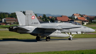 Photo ID 128133 by Sven Zimmermann. Switzerland Air Force McDonnell Douglas F A 18C Hornet, J 5021