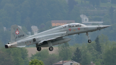 Photo ID 128149 by Martin Thoeni - Powerplanes. Switzerland Air Force Northrop F 5F Tiger II, J 3209