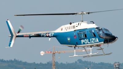 Photo ID 128775 by Varani Ennio. Italy Polizia Agusta Bell AB 206B 3 JetRanger III, PS 67