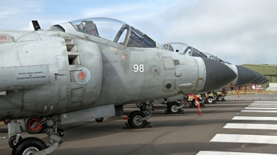 Photo ID 129042 by Chris Albutt. UK Navy British Aerospace Sea Harrier FA 2, ZH798