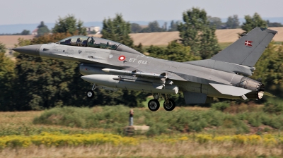 Photo ID 129304 by Jan Suchanek. Denmark Air Force General Dynamics F 16BM Fighting Falcon, ET 613