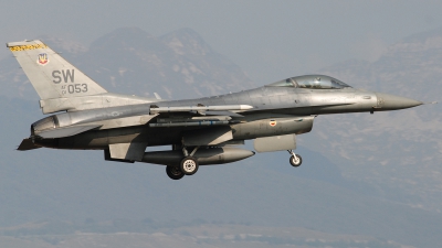 Photo ID 129355 by Alessandro L.. USA Air Force General Dynamics F 16C Fighting Falcon, 01 7053