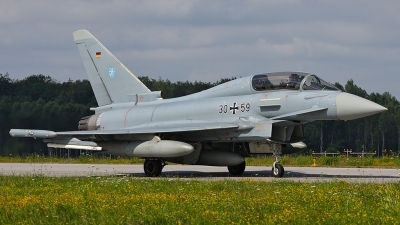 Photo ID 129706 by Markus Schrader. Germany Air Force Eurofighter EF 2000 Typhoon T, 30 59