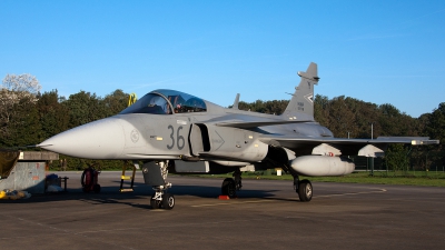 Photo ID 130099 by Jan Eenling. Hungary Air Force Saab JAS 39C Gripen, 36
