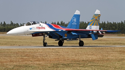 Photo ID 130104 by Niels Roman / VORTEX-images. Russia Air Force Sukhoi Su 27S, 10 BLUE