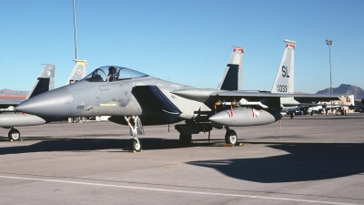 Photo ID 131492 by Tom Gibbons. USA Air Force McDonnell Douglas F 15A Eagle, 76 0033