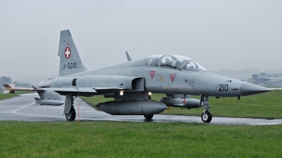 Photo ID 131539 by Sven Zimmermann. Switzerland Air Force Northrop F 5F Tiger II, J 3210