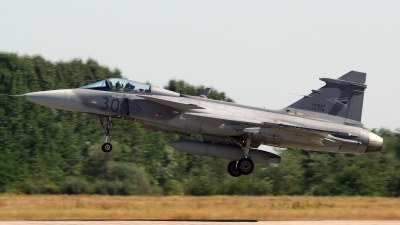 Photo ID 131569 by Lukas Kinneswenger. Hungary Air Force Saab JAS 39C Gripen, 30