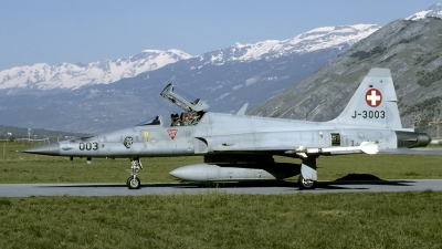 Photo ID 131714 by Joop de Groot. Switzerland Air Force Northrop F 5E Tiger II, J 3003