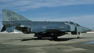 Photo ID 132367 by David F. Brown. USA Air Force McDonnell Douglas RF 4C Phantom II, 65 0843