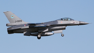 Photo ID 133057 by Mario Boeren. Netherlands Air Force General Dynamics F 16AM Fighting Falcon, J 009