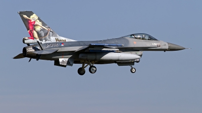 Photo ID 133622 by Niels Roman / VORTEX-images. Netherlands Air Force General Dynamics F 16AM Fighting Falcon, J 002
