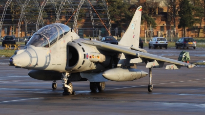 Photo ID 134702 by John Higgins. UK Air Force British Aerospace Harrier T 10, ZH665