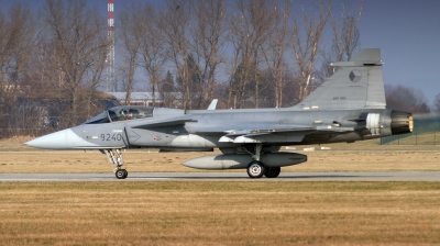 Photo ID 17548 by Milan Nykodym. Czech Republic Air Force Saab JAS 39C Gripen, 9240