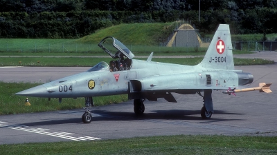 Photo ID 135220 by Rainer Mueller. Switzerland Air Force Northrop F 5E Tiger II, J 3004