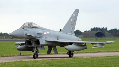 Photo ID 136410 by Chris Albutt. UK Air Force Eurofighter Typhoon FGR4, ZJ947