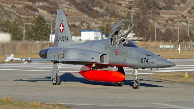 Photo ID 136831 by Niels Roman / VORTEX-images. Switzerland Air Force Northrop F 5E Tiger II, J 3074