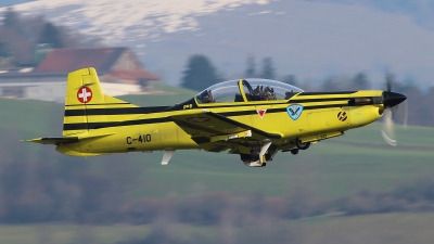 Photo ID 137641 by Ludwig Isch. Switzerland Air Force Pilatus PC 9, C 410