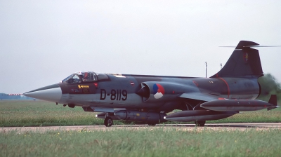 Photo ID 139858 by Arie van Groen. Netherlands Air Force Lockheed RF 104G Starfighter, D 8119